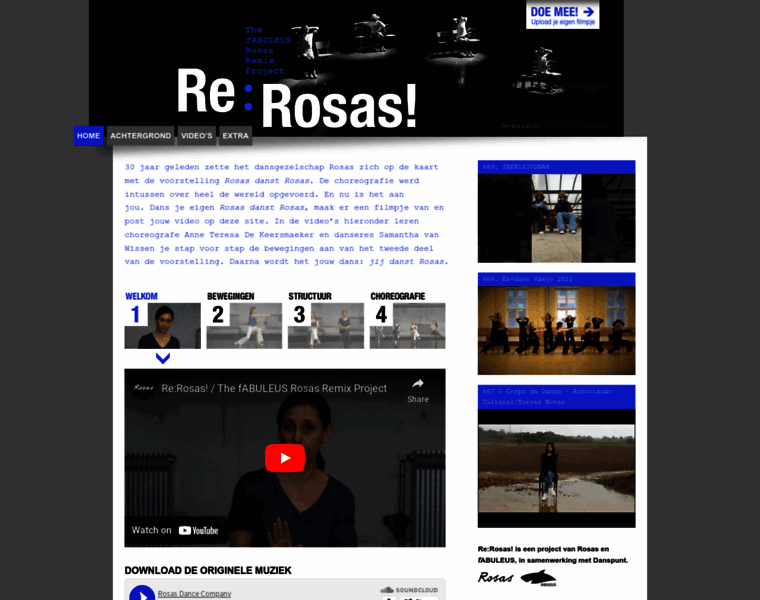 Rosasdanstrosas.be thumbnail