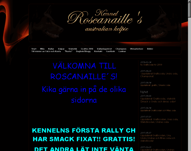 Roscanailles.info.se thumbnail