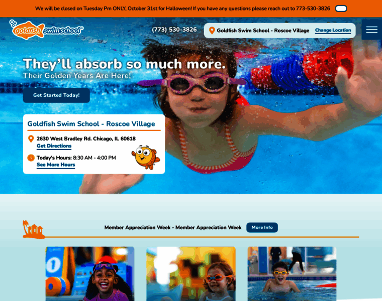 Roscoevillage.goldfishswimschool.com thumbnail