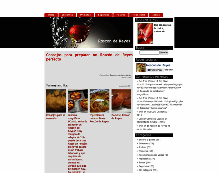 Roscondereyes.net thumbnail