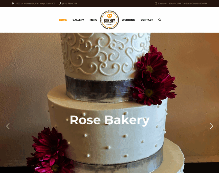 Rose-bakery.com thumbnail