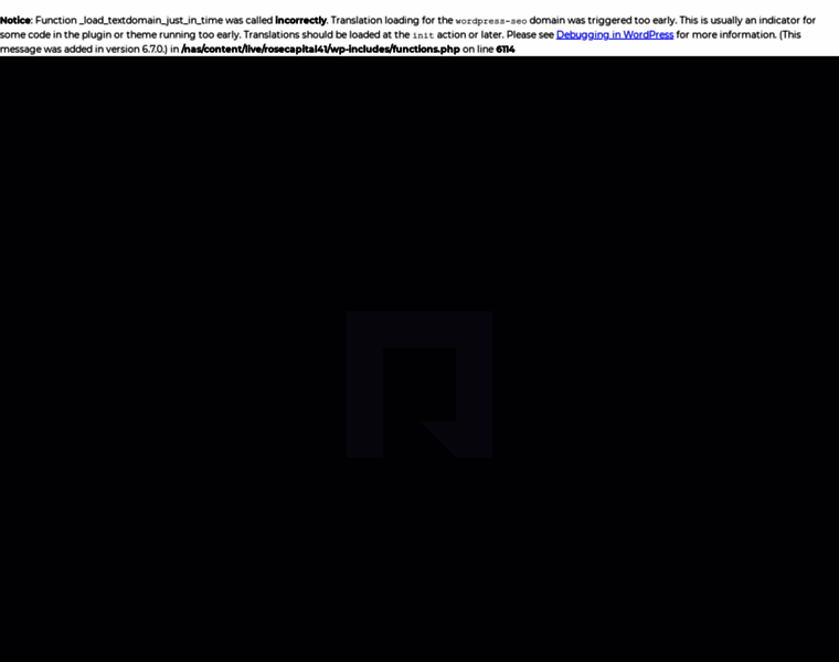 Rosecapital.com thumbnail