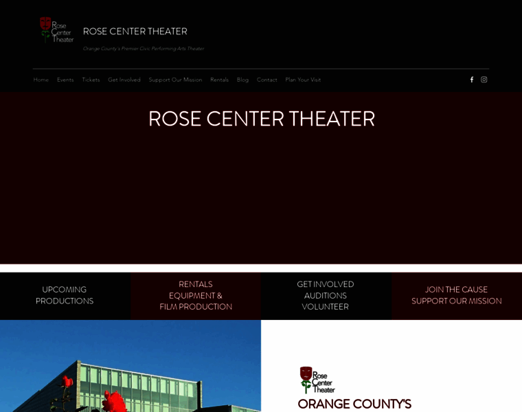 Rosecentertheater.com thumbnail