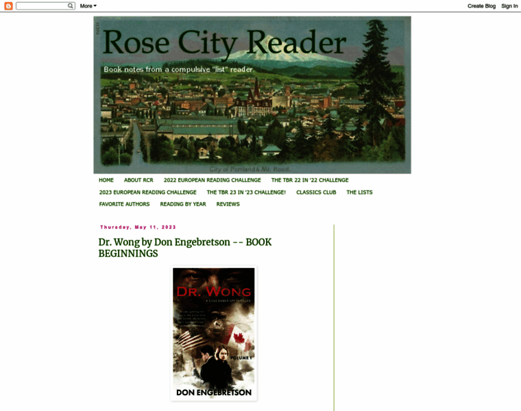 Rosecityreader.com thumbnail