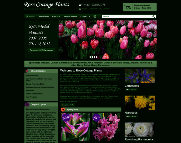 Rosecottageplants.co.uk thumbnail