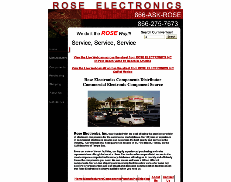 Roseelectronicsinc.com thumbnail