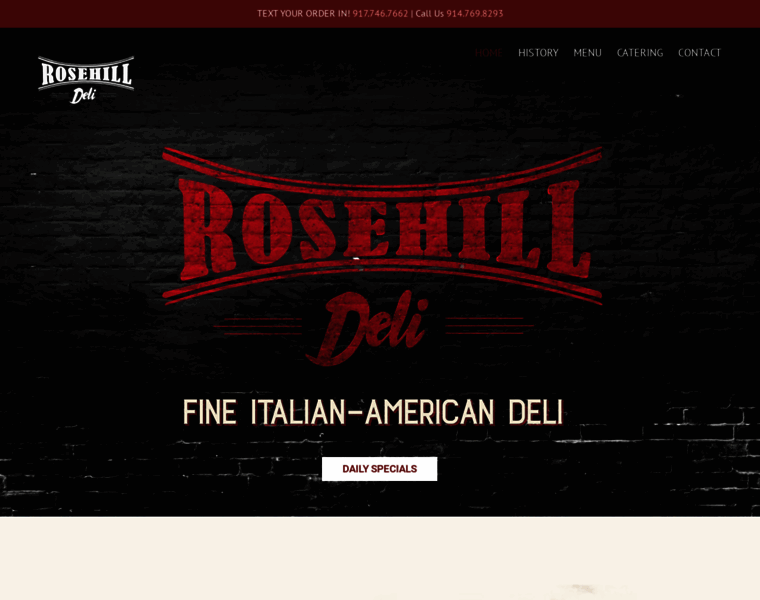 Rosehilldeli.com thumbnail