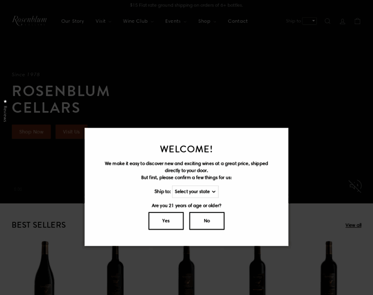 Rosenblumcellars.com thumbnail Rosenblumcellars.com thumbnail