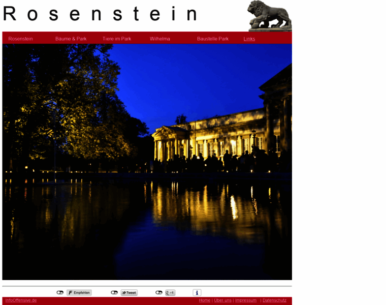Rosenstein-park.de thumbnail