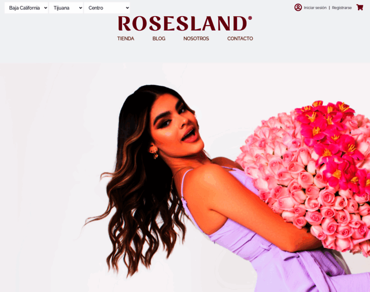 Rosesland.com thumbnail