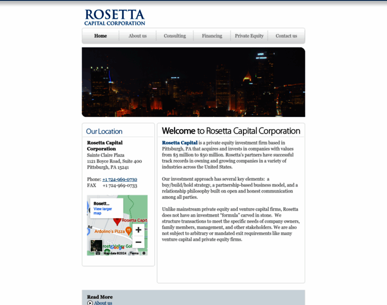 Rosetta-capital.com thumbnail