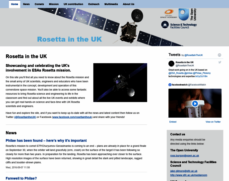 Rosetta.ac.uk thumbnail