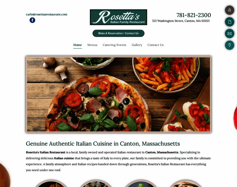 Rosettasrestaurant.com thumbnail