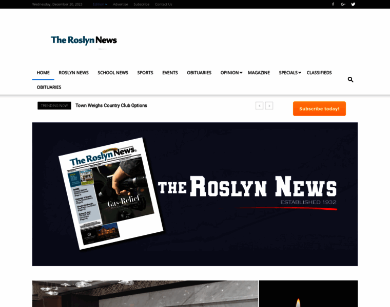 Roslyn-news.com thumbnail
