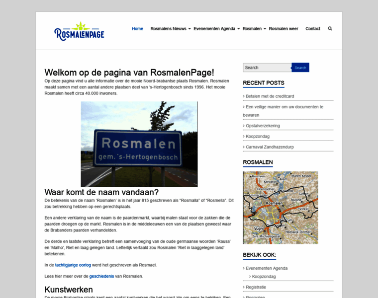 Rosmalenpage.nl thumbnail