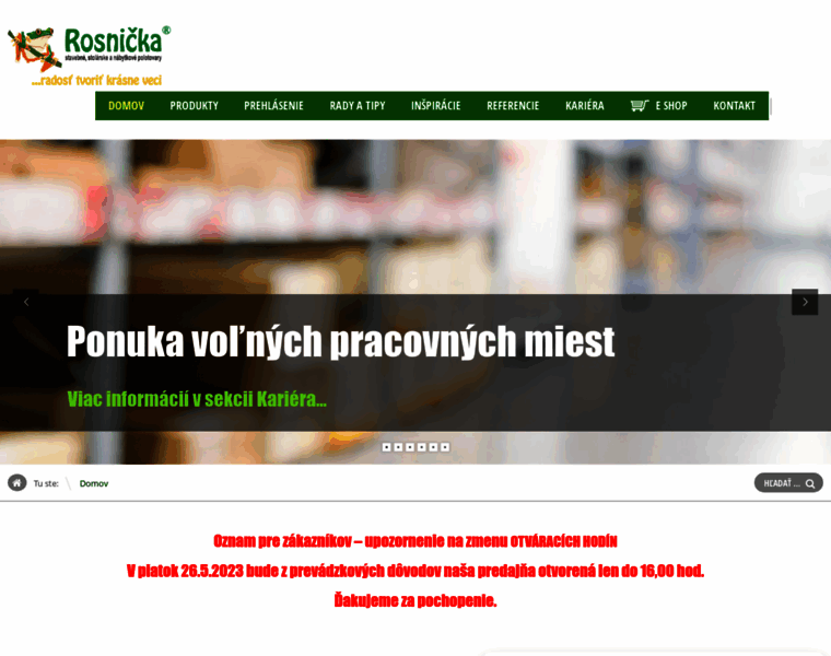 Rosnicka.sk thumbnail