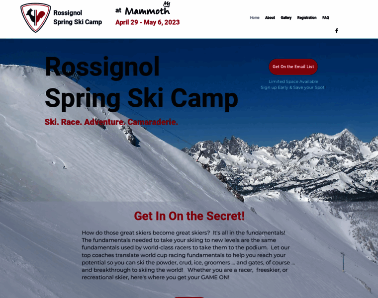 Rossignolcamp.com thumbnail