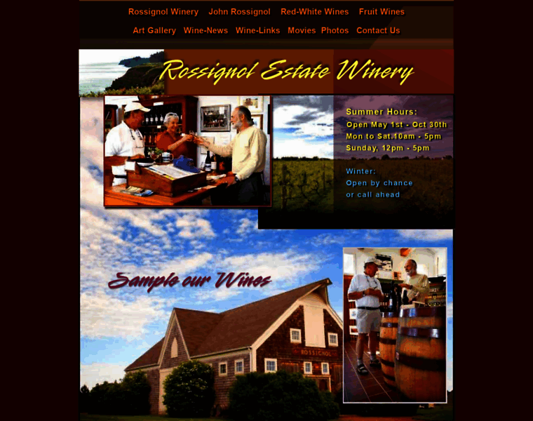 Rossignolwinery.com thumbnail