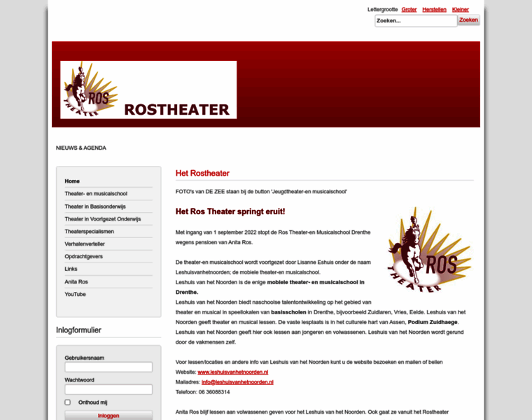 Rostheater.nl thumbnail