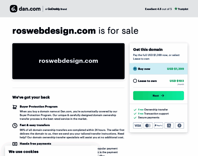 Roswebdesign.com thumbnail
