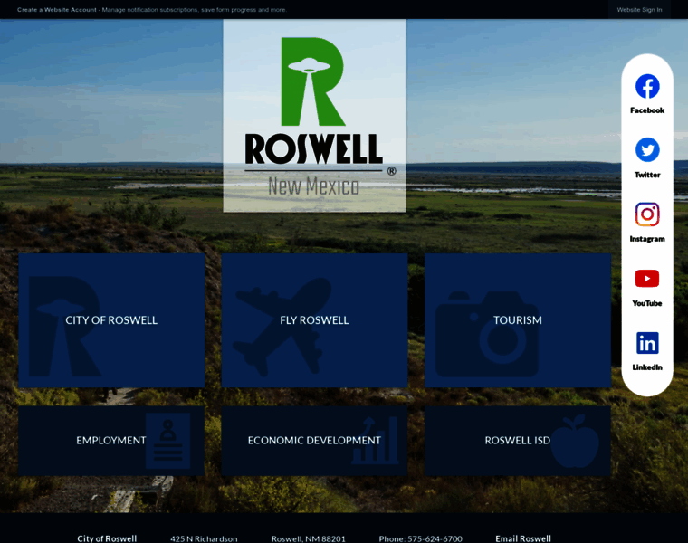 Roswell-nm.gov thumbnail