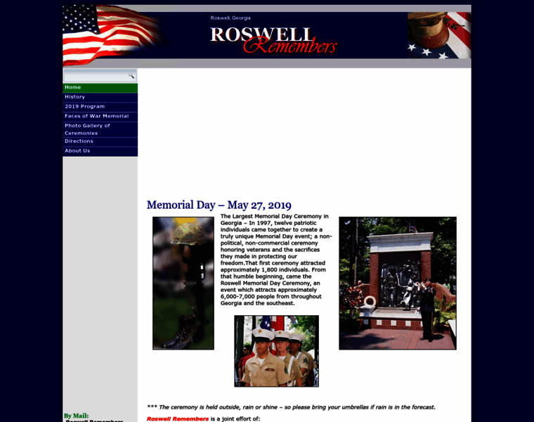 Roswellmemorialday.com thumbnail