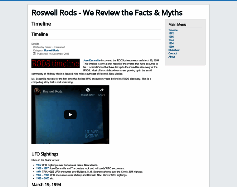 Roswellrods.com thumbnail