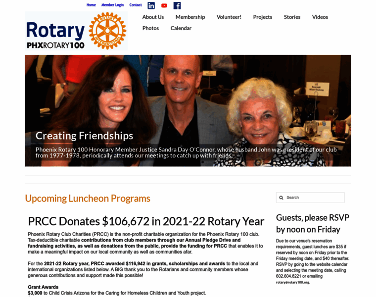 Rotary100.org thumbnail