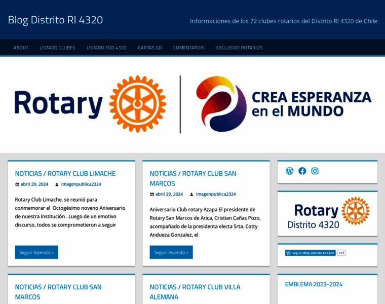 Rotary4320.net thumbnail