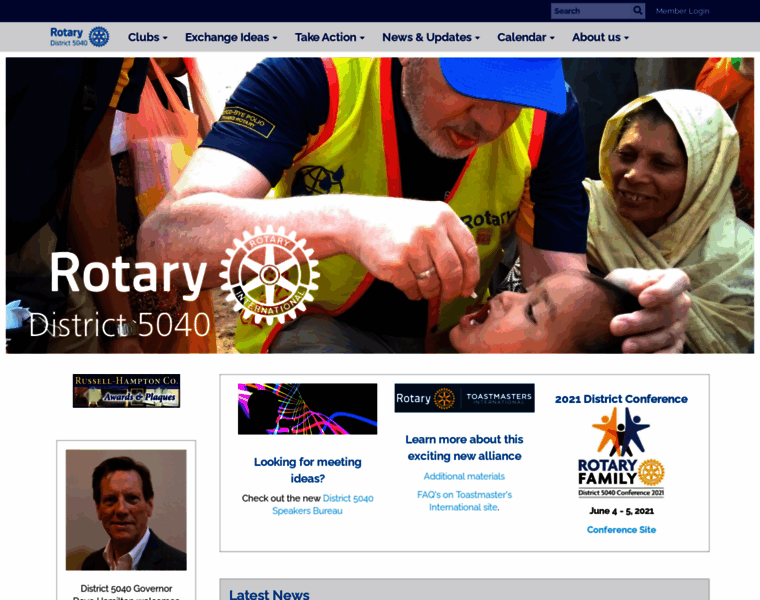 Rotary5040.org thumbnail