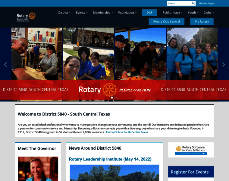 Rotary5840.org thumbnail