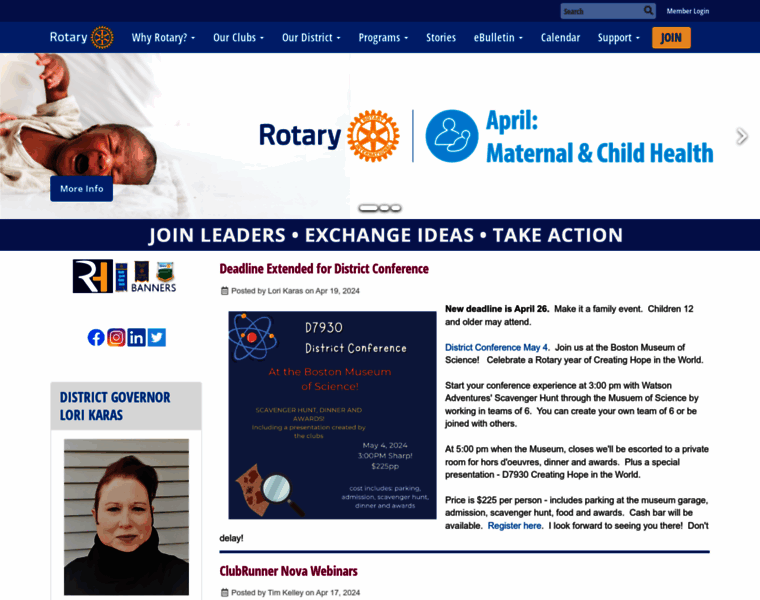 Rotary7930.org thumbnail