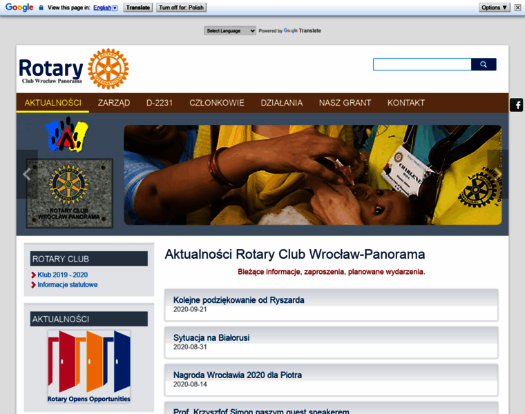 Rotaryclub-wroclawpanorama.pl thumbnail