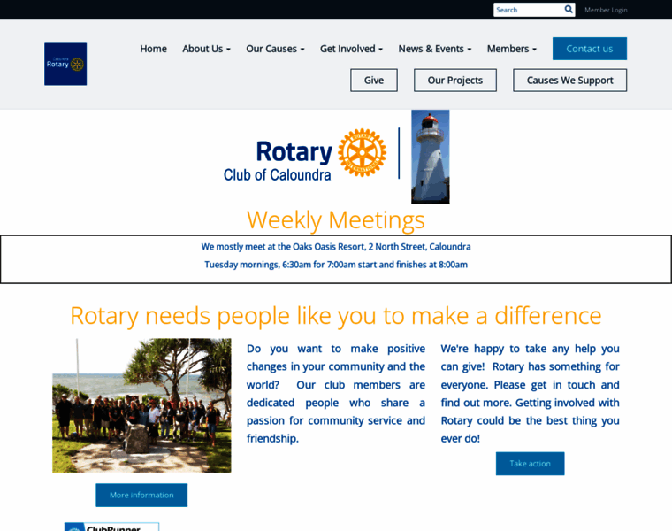 Rotaryclubcaloundra.com.au thumbnail