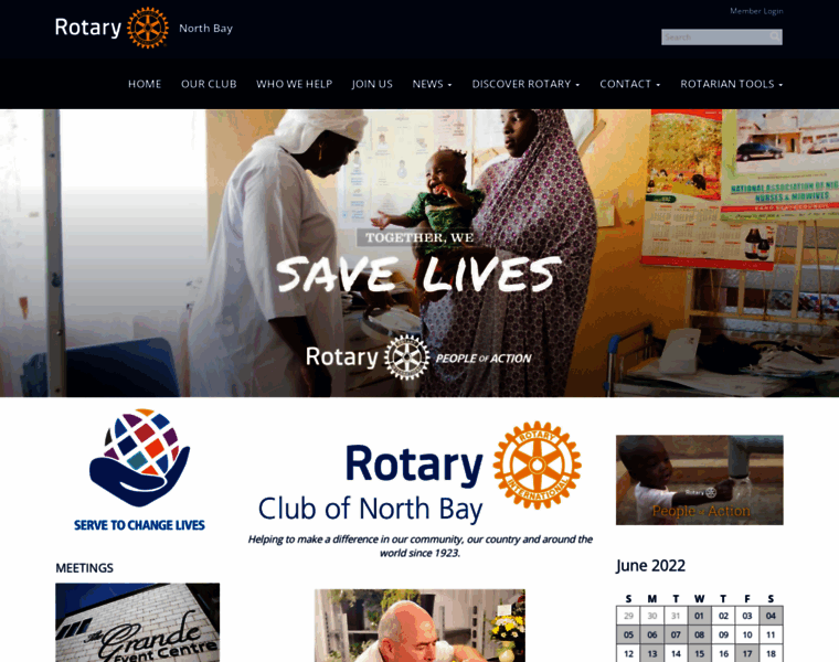 Rotaryclubofnorthbay.org thumbnail