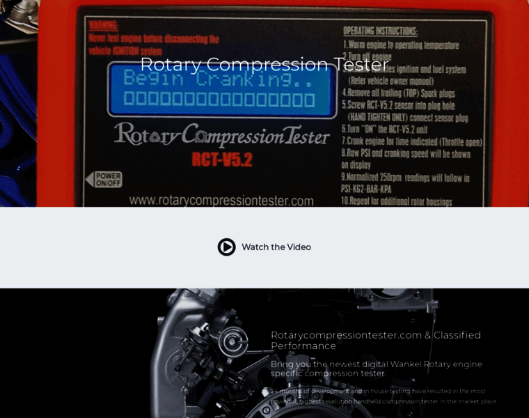Rotarycompressiontester.com thumbnail