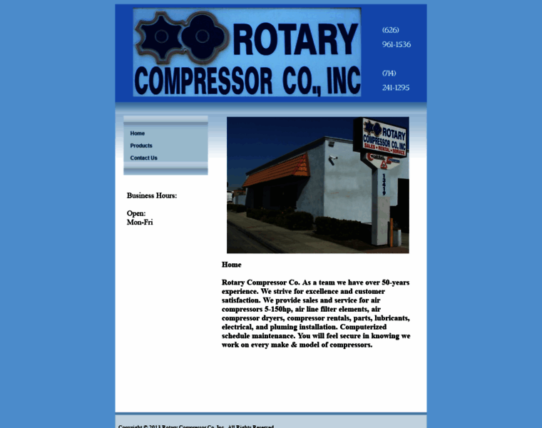 Rotarycompressor.com thumbnail