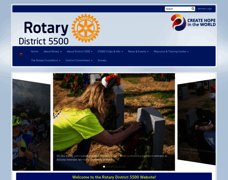Rotaryd5500.org thumbnail
