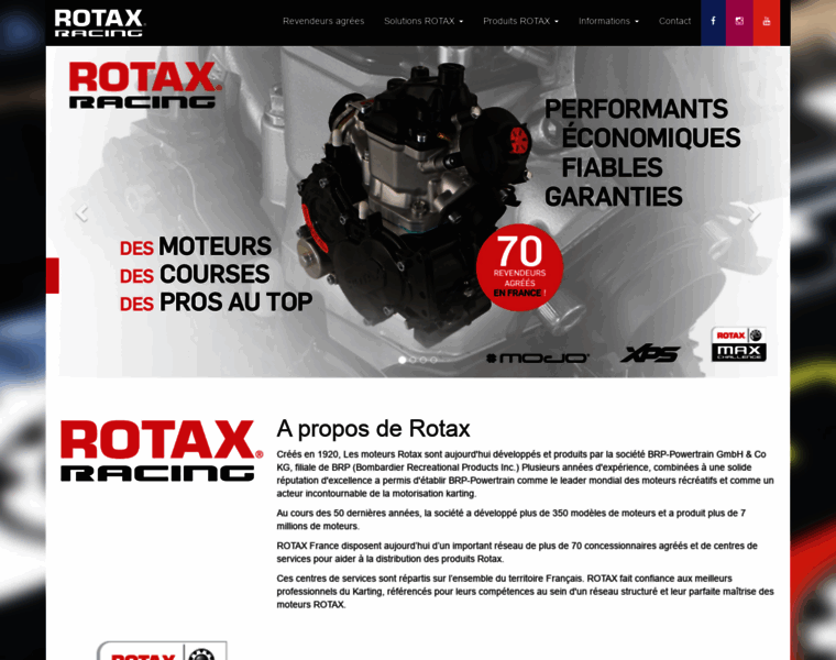 Rotax-kart-france.com thumbnail