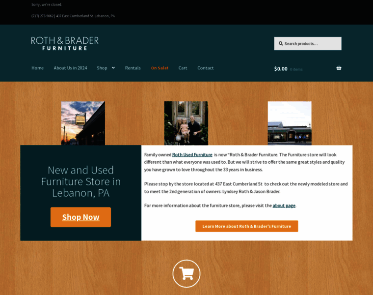 Rothbraderfurniture.com thumbnail