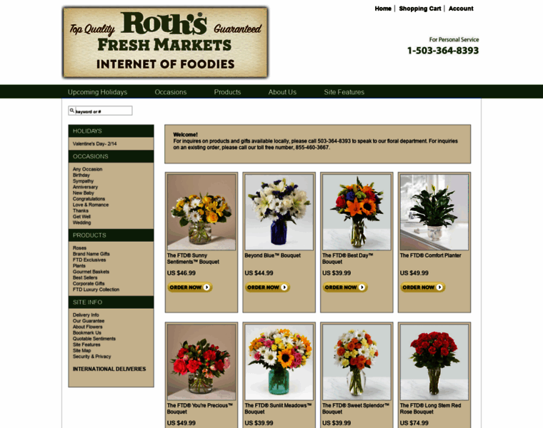Rothsflowers.com thumbnail