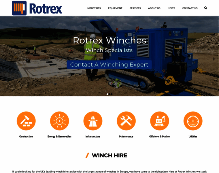 Rotrexwinches.co.uk thumbnail