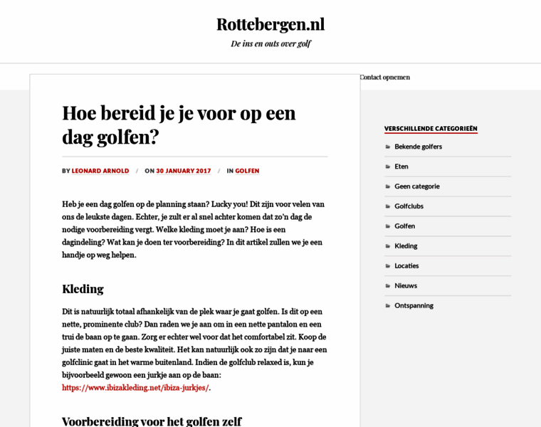 Rottebergen.nl thumbnail