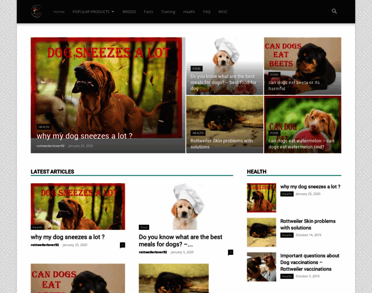 Rottweilerlover.com thumbnail