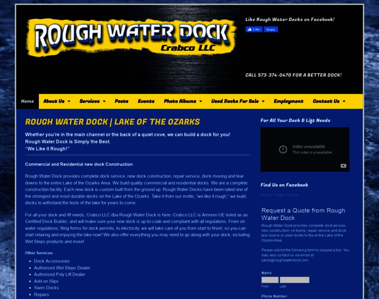 Roughwaterdock.com thumbnail