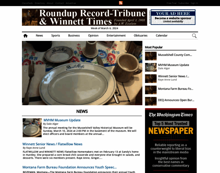 Rounduprecord.com thumbnail