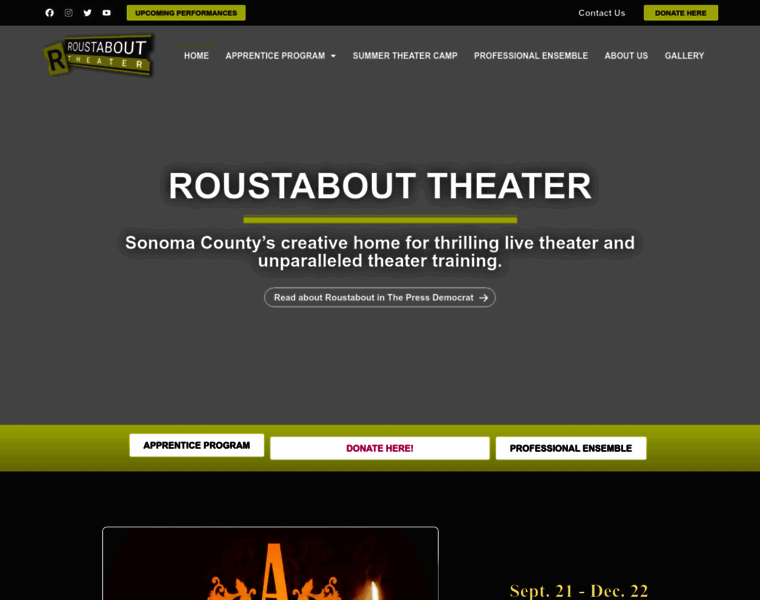 Roustabout-theater.org thumbnail Roustabout-theater.org thumbnail