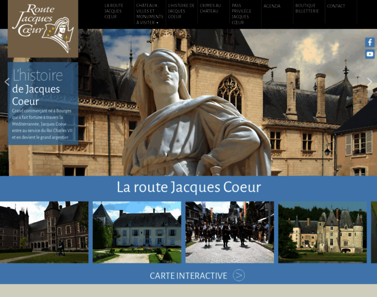 Route-jacques-coeur.org thumbnail
