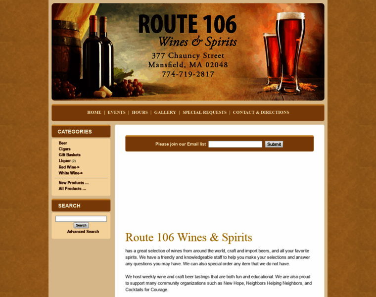 Route106wines.com thumbnail