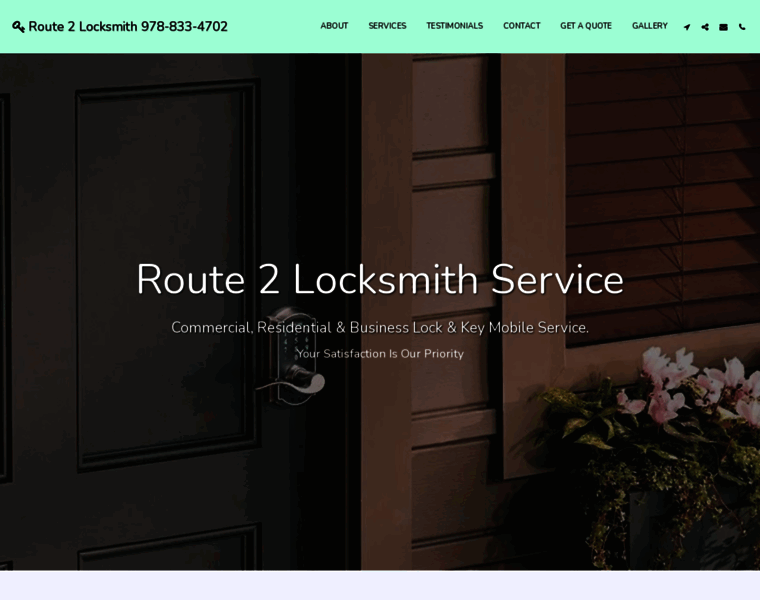 Route2locksmith.com thumbnail